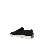 Fear Of God Black Leather Slip-On Loafers