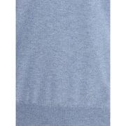 Brunello Cucinelli Light Blue Cashmere Cashmere Sweater