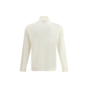 Brunello Cucinelli White Cashmere Cardigan