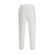 Brunello Cucinelli Gray Cotton Joggers (Workout Pants)