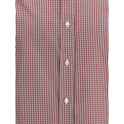 Brunello Cucinelli Red Cotton Pattern Shirt