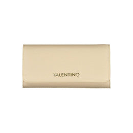 Mario Valentino Beige Polyurethane Women Wallet