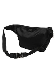 Dolce & Gabbana Black Logo Tape Print Waist Fanny Pack Men's Borse Bag