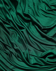 Dolce & Gabbana Green Viscose Drape Jersey Organzine Tank Top