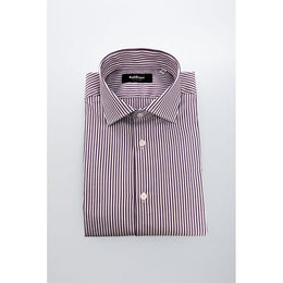 Baldinini Trend Purple Cotton Shirt