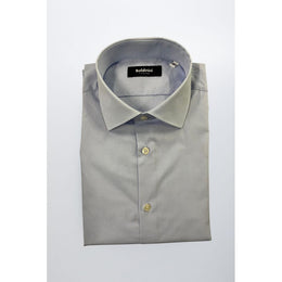 Baldinini Trend Light Blue Cotton Shirt