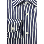 Baldinini Trend Blue Cotton Shirt