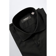 Baldinini Trend Black Cotton Men's Shirt