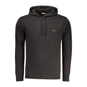 Rifle Black Cotton Sweatshirt