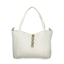 Mario Valentino White Polyethylene Handbag