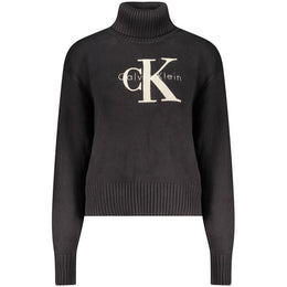 Calvin Klein Black Cotton Sweater