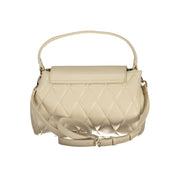 Mario Valentino Beige Polyethylene Handbag