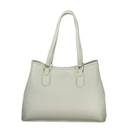 Mario Valentino Gray Polyethylene Handbag