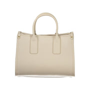 Mario Valentino Beige Polyethylene Handbag
