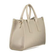 Mario Valentino Beige Polyethylene Handbag