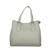Mario Valentino Gray Polyethylene Handbag