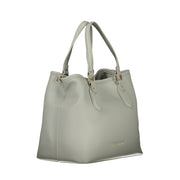 Mario Valentino Gray Polyethylene Handbag