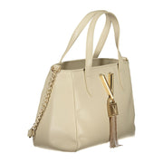 Mario Valentino Beige Polyethylene Handbag
