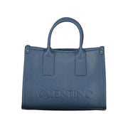 Mario Valentino Blue Polyethylene Handbag
