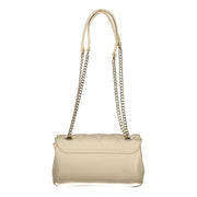 Mario Valentino Beige Polyethylene Handbag