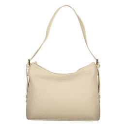Mario Valentino Beige Polyethylene Handbag