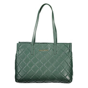 Mario Valentino Green Polyethylene Handbag