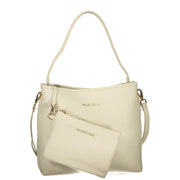Mario Valentino Beige Polyethylene Handbag