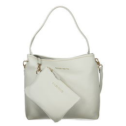 Mario Valentino Gray Polyethylene Handbag