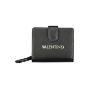 Mario Valentino Black Polyurethane Women Wallet