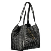 Mario Valentino Black Polyurethane Women Shoulder Bag