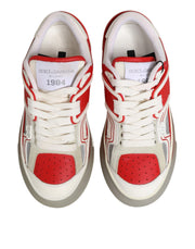 Dolce & Gabbana Multicolor Leather Custom 2.Zero Sneakers Shoes