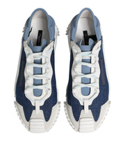 Dolce & Gabbana Multicolor Cotton Low Top NS1 Sneakers Shoes