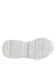 Dolce & Gabbana White Leather Daymaster Low Top Sneakers Shoes