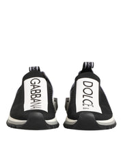 Dolce & Gabbana Black Logo Low Top Sorrento Sneakers Shoes