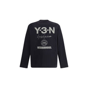 Y-3 Black Cotton Longsleeve Shirt