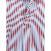 SOSUE Light Blue Cotton Pattern Shirt