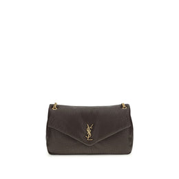 Saint Laurent Gray Lamb Ovis Aries Aries Shoulder Bag