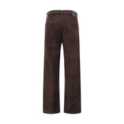 Citizens of Humanity Brown Cotton Straight-Leg Jeans