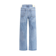 Citizens of Humanity Blue Cotton Straight-Leg Jeans