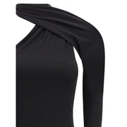 Courrèges Black Viscose Cocktail Dress