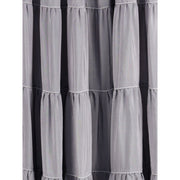 Forte_Forte Gray Silk Long Skirt