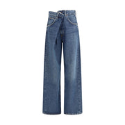 Agolde Blue Cotton Jeans Denim