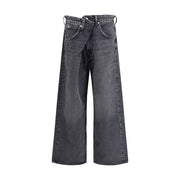 Agolde Gray Cotton Jeans Denim