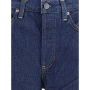 Agolde Blue Cotton Jeans Denim
