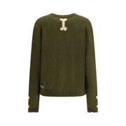 Baziszt Bicolor Alpaca Vicugna Pacos Cardigan