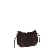 Brunello Cucinelli Brown Fur Shoulder Bag