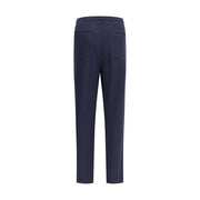 Brunello Cucinelli Blue Cashmere Casual Pants
