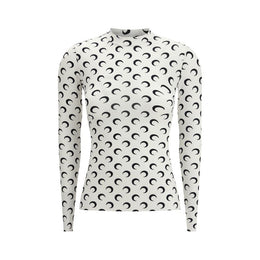 Marine Serre White Polyamide Top