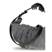 Diesel Silver Cotton Shoulder Bag