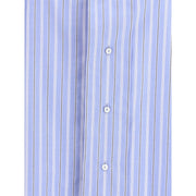 Margiela Light Blue Cotton Pattern Shirt